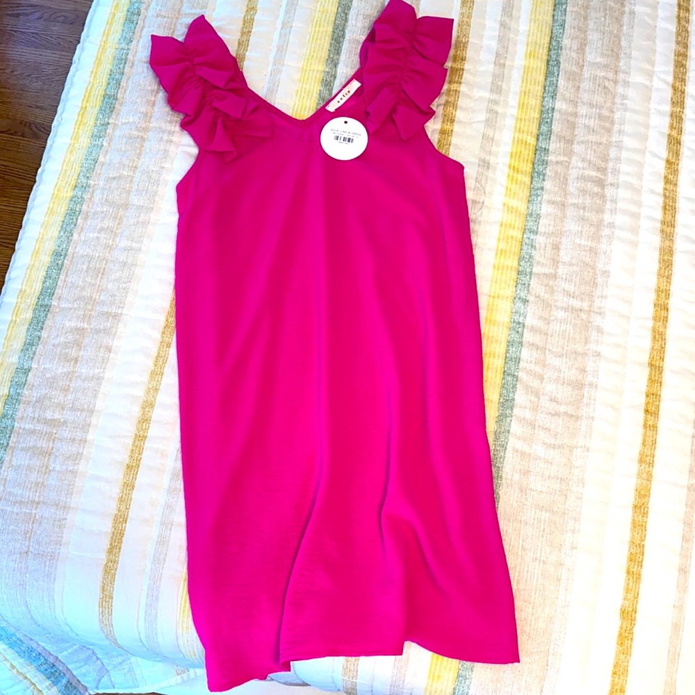 Fun strap tank dress